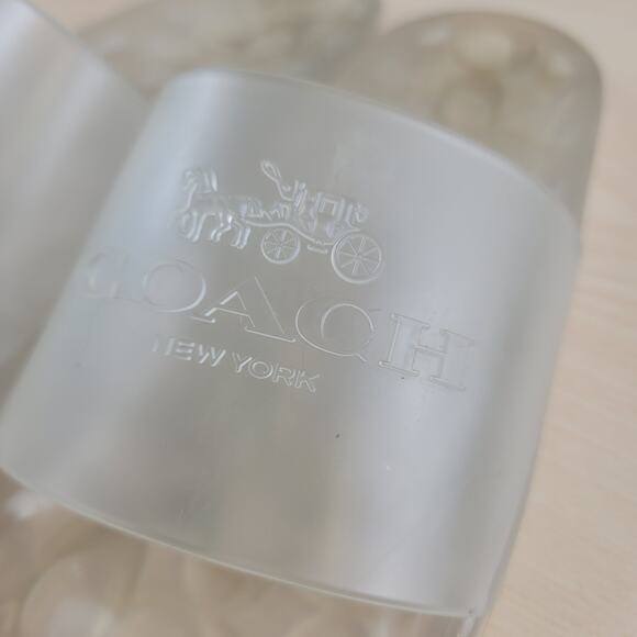 Coach Ulyssa Rubber Jelly Signature Slides 8 - Picture 2 of 6